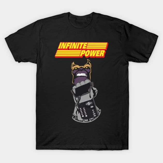 Infinite Power T-Shirt by PentaGonzo